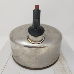 Vintage Regal Ware Stainless Copper Bottom Whistling Singing Teapot Kettle